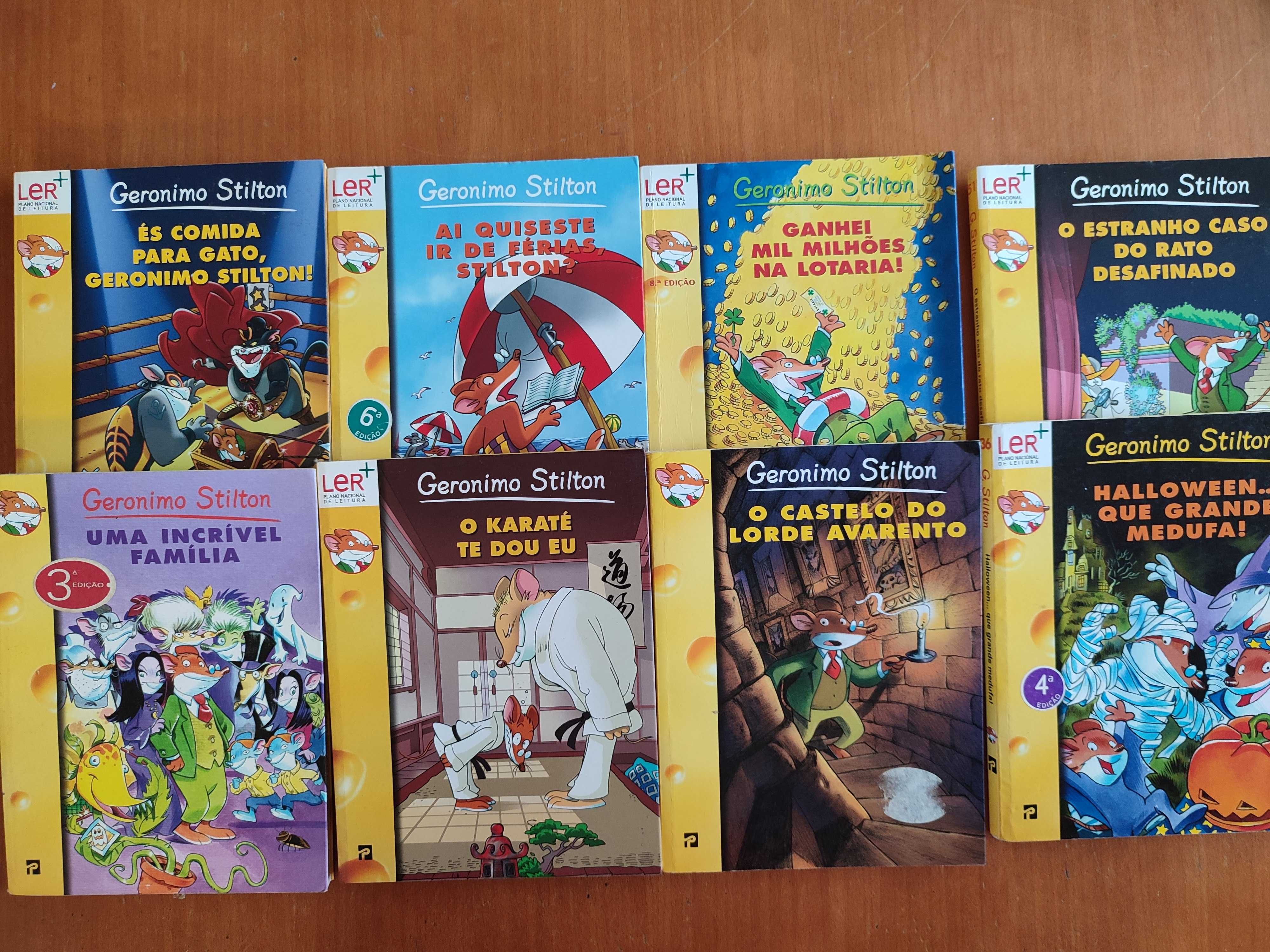 Livros Geronimo Stilton