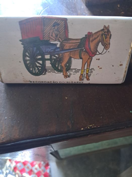 Paliteiro em ceramica antigo