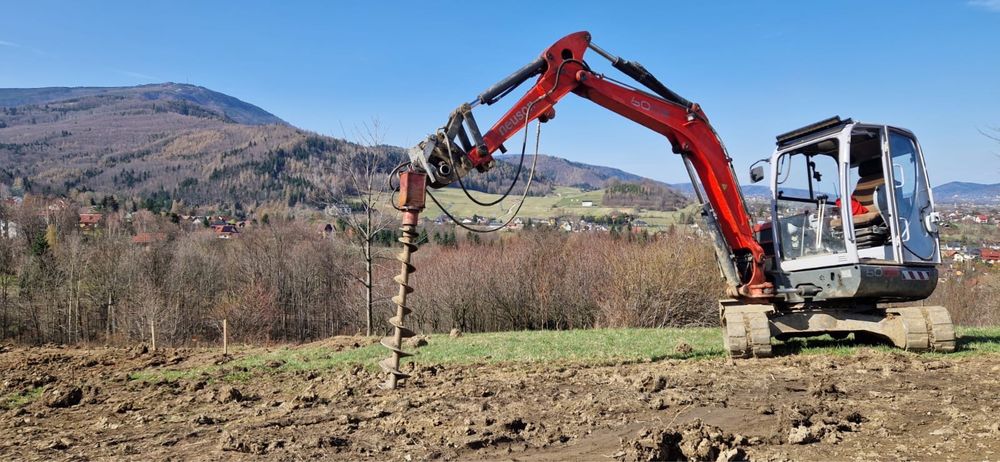 Uslugi koparką 5 ton, wozidlo , glebogryzarka seperacyjna