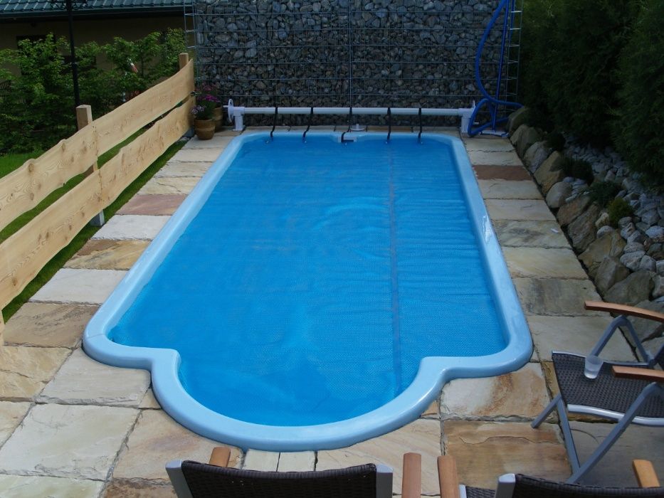 Basen Ogrodowy + FILTRACJA 5,20x2,55x1,10m Poliestrowy Laminat