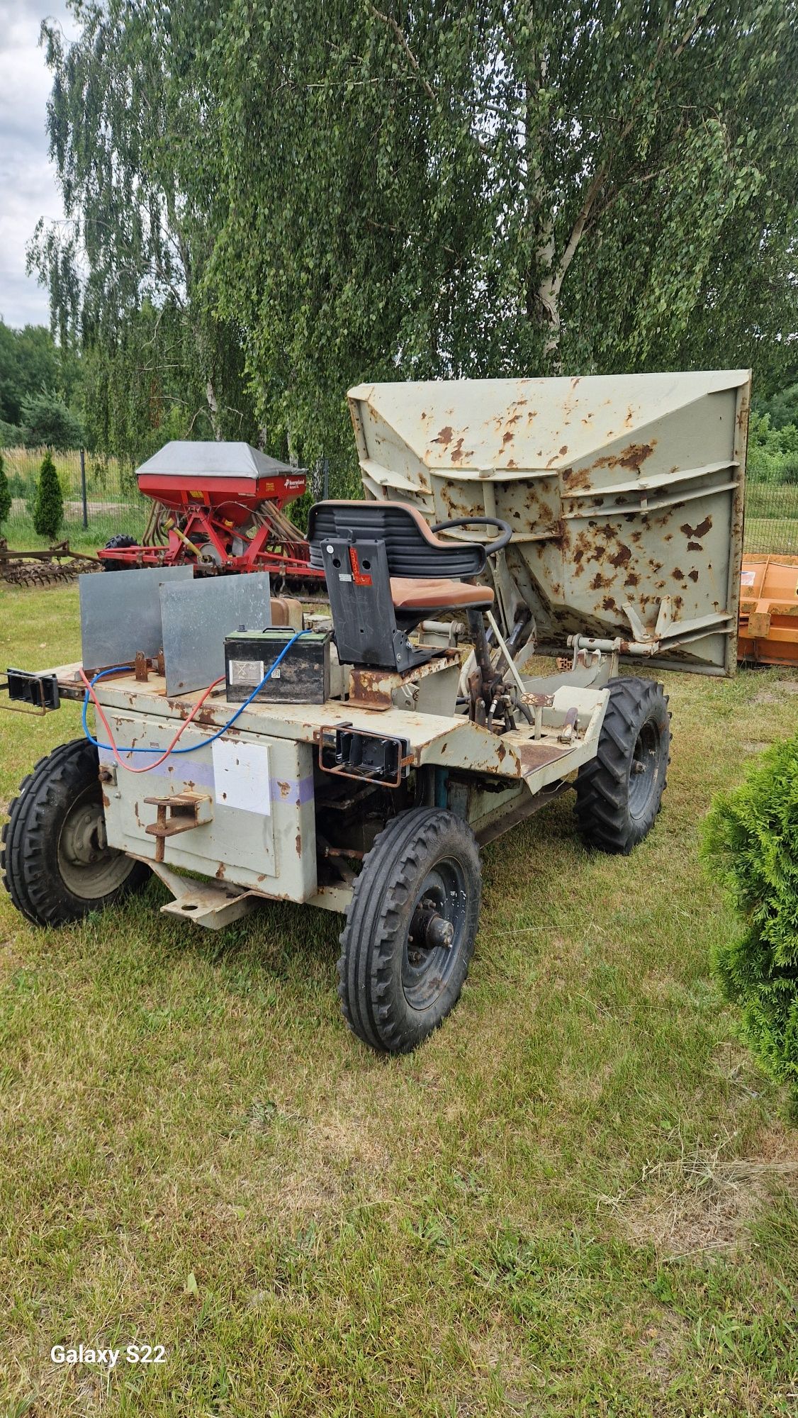 Wozidło budowlane 3 stronny wywrot