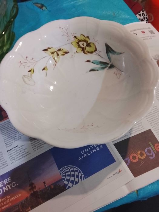 Saladeiras pintada a mao