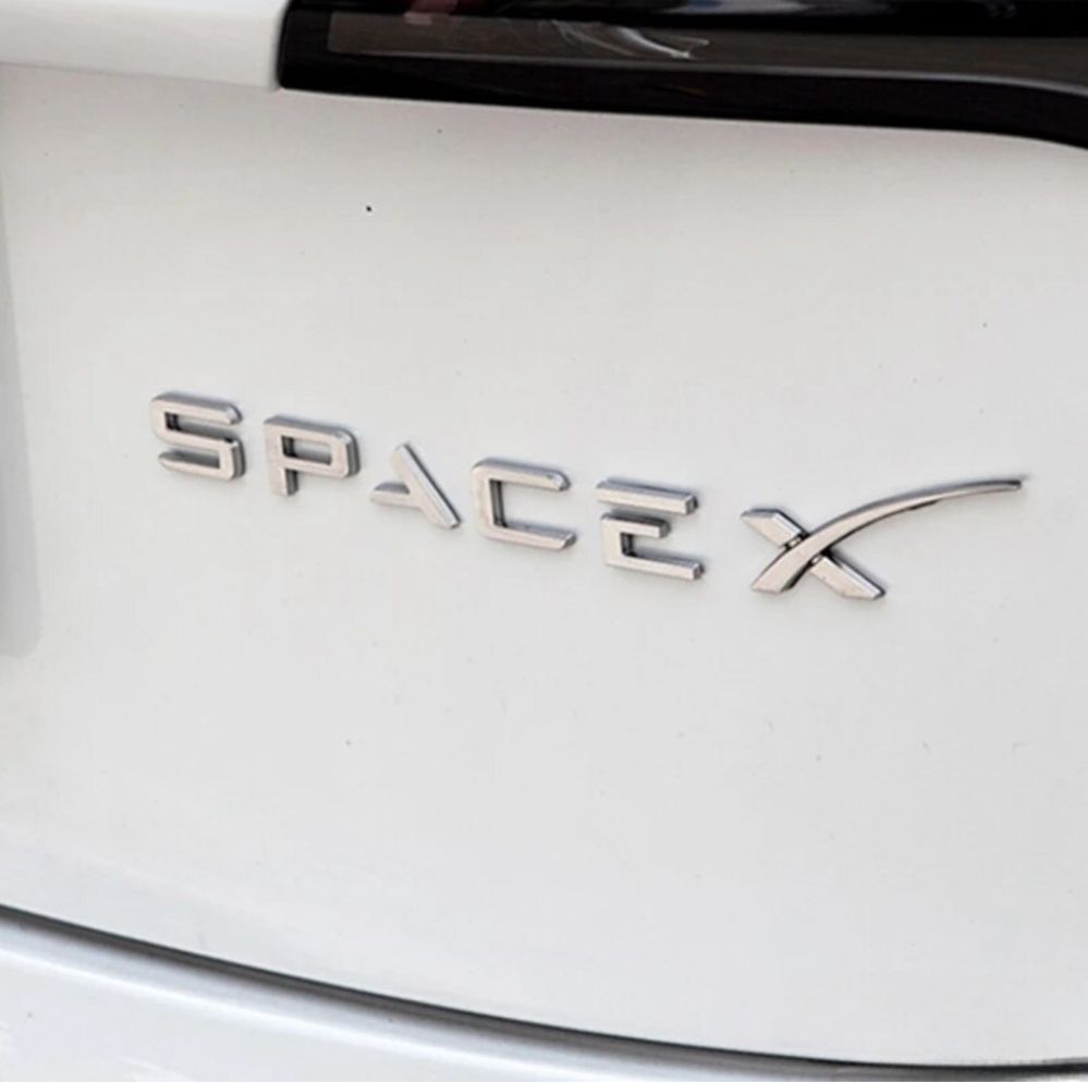 Логотип эмблема SpaceX