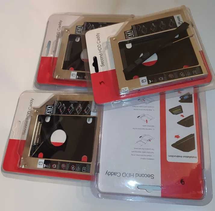 dodatkowy dysk w laptopie zamiast starego DVD / CD