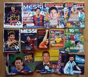 Messi Fc Barcelona Zestaw Gazet, Książki, Plakaty