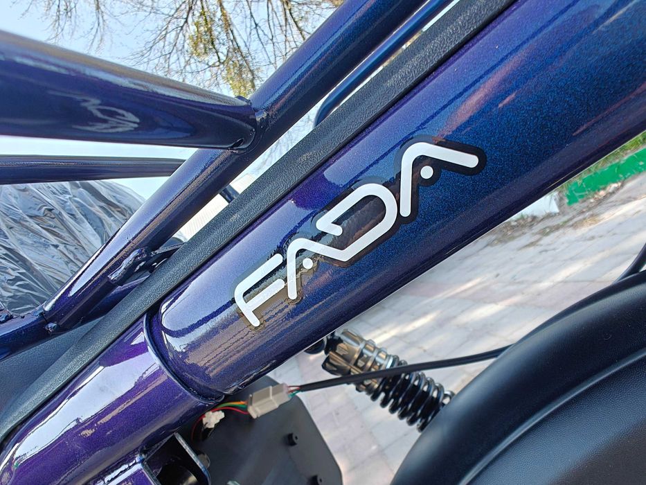 Електро FADA FLIT II 1000W велоскутер безкоштовна доставка 100км