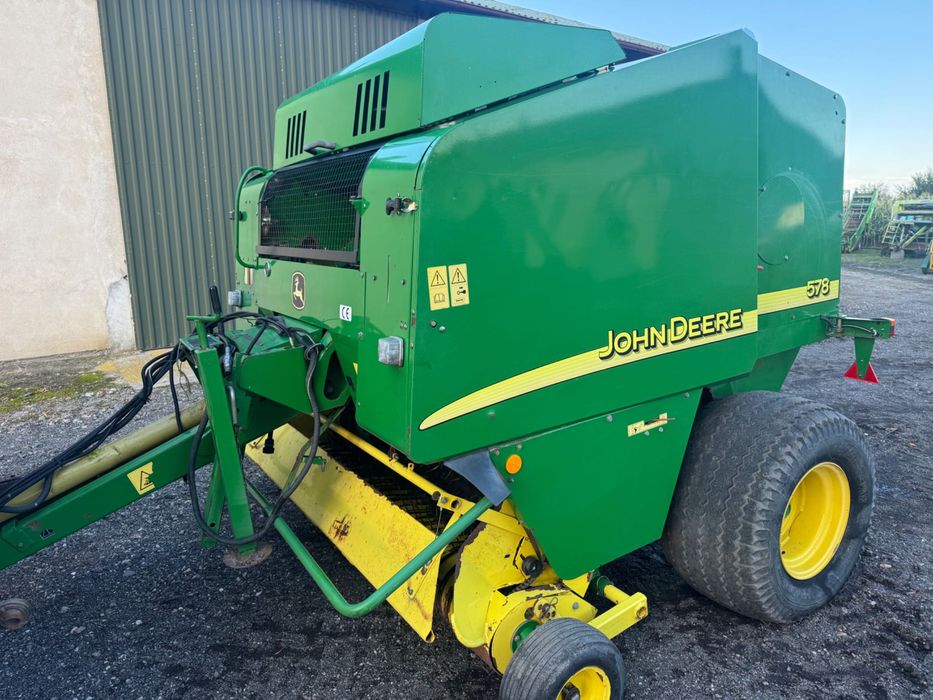 Prasa Rolująca JOHN DEERE 578 Rotor+Noże Siatka 2003 rok Sprowadzona