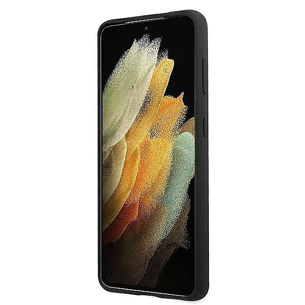 Etui Mercedes Silicone Line na Samsung Galaxy S21 - czarne