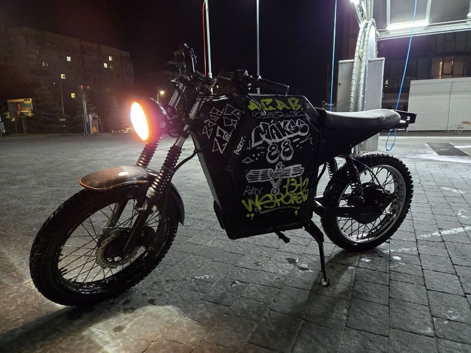 Електро мотоцикл скутер мопед велосипед qs motor 3000w