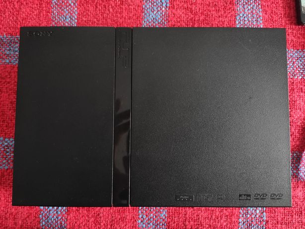 PlayStation 2 (ps2) + comando compatível + cartão de memória
