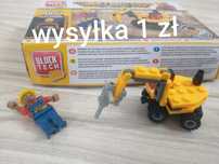 Klocki typu lego koparka