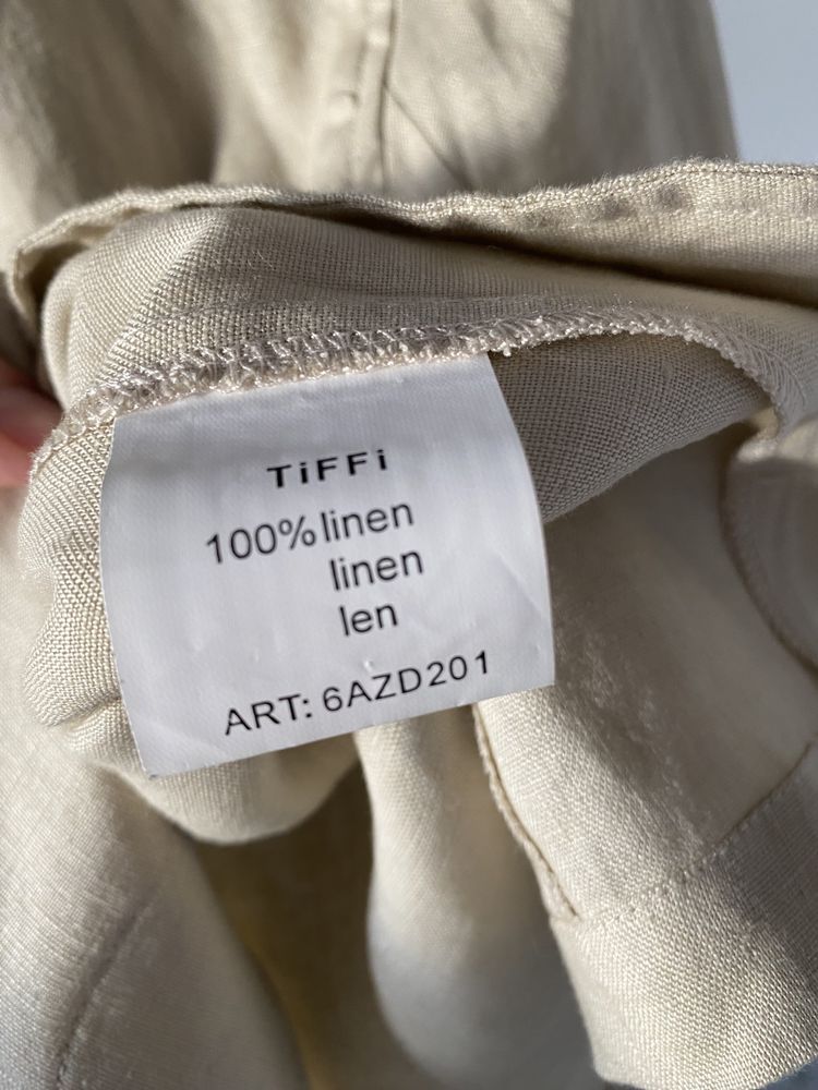 Tiffi marynarka lniana M 38  100% len