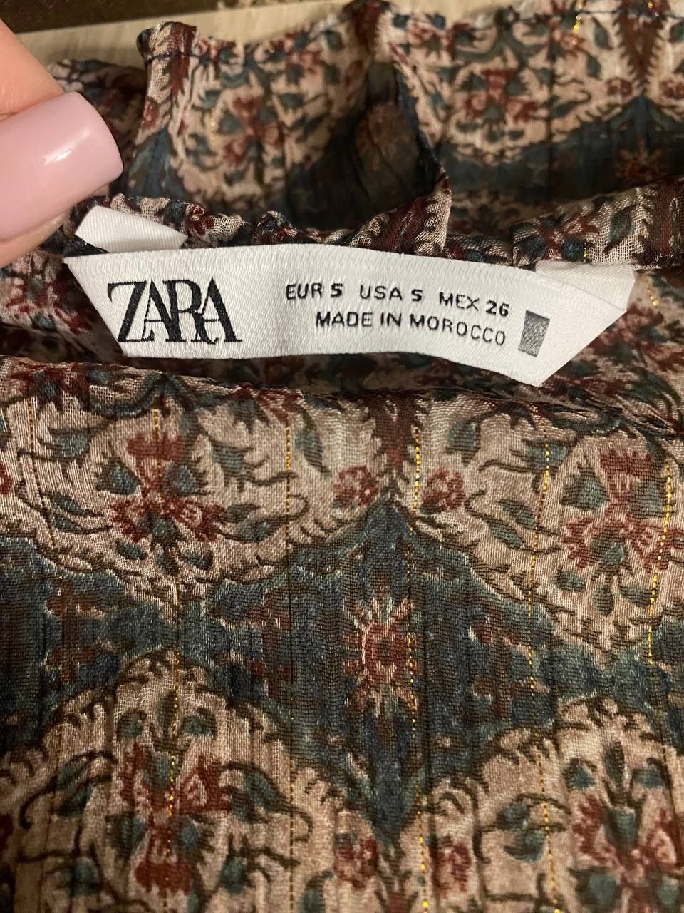 Сукня Zara S/36 з рюшами