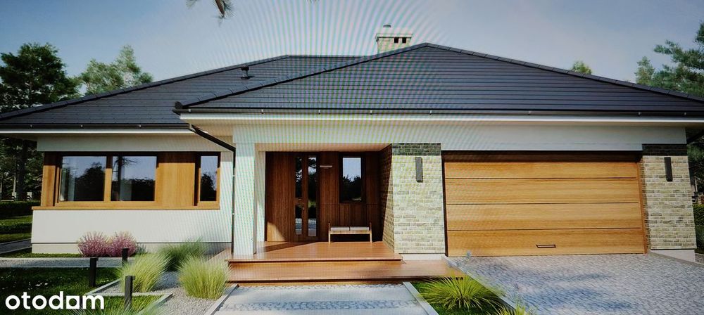 Sprzedam nowy dom w Lutyni gotowy do zamieszkania