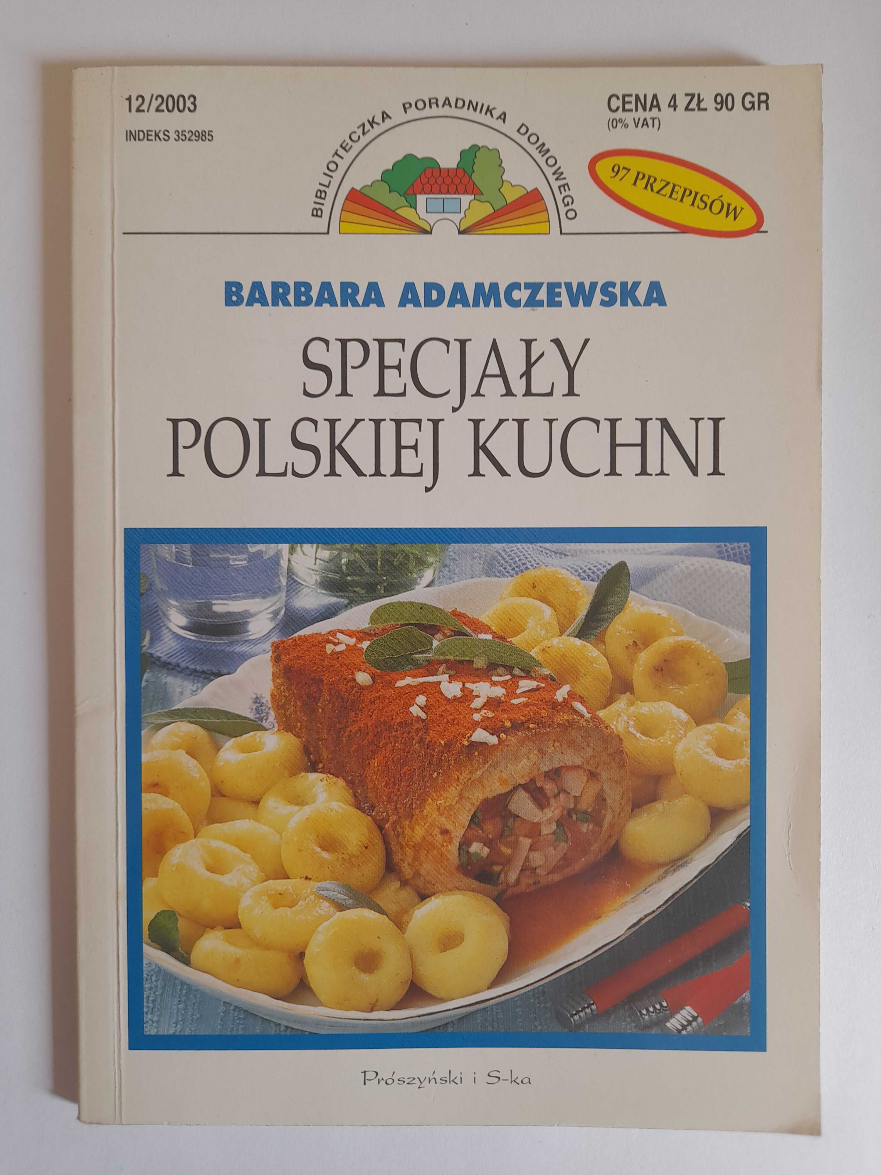 Specjały polskiej kuchni - Barbara Adamczewska