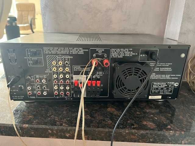 Technics wieża: Wzmacniacz SA‑DX930, CD SL-PD8, Magnetofon RS-TR474M2