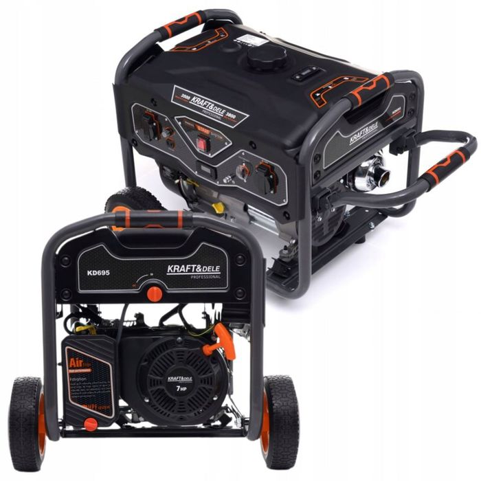 KRAFTDELE AGREGAT GENERATOR PRĄDOTWÓRCZY 230V / 3,2 kW / 3,5 kW KD695