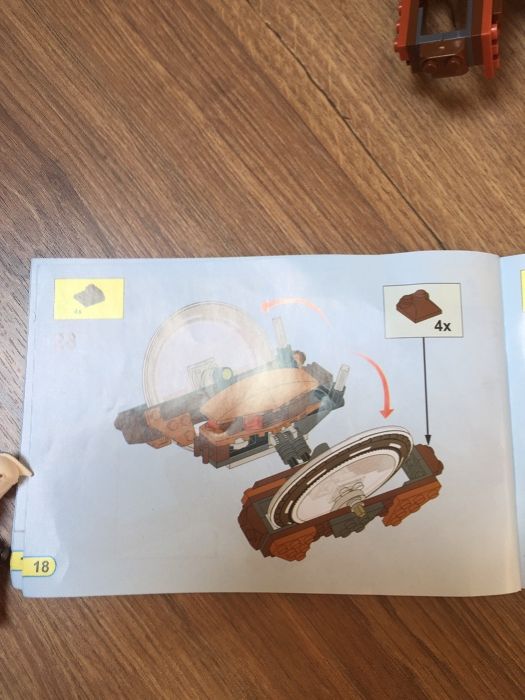 Set Star Wars Hailfire Droid (compatível com Lego 75085)