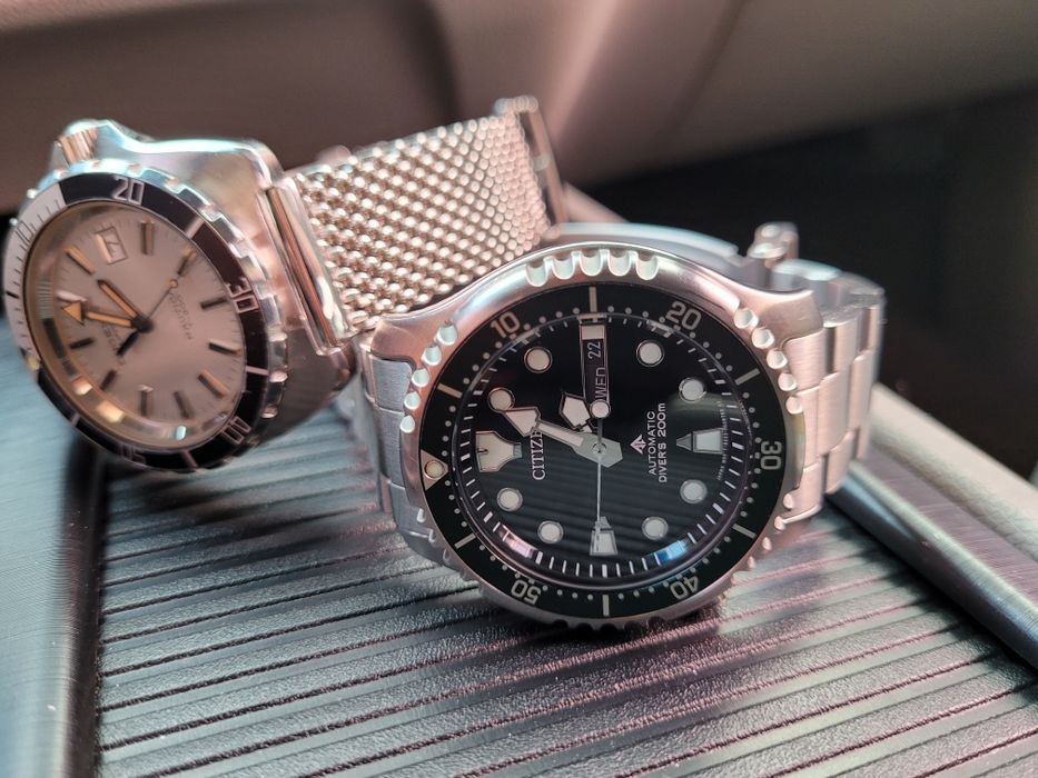 Часы Citizen механика.