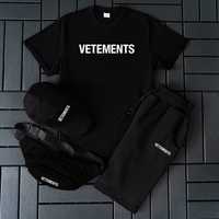 Футболка + шорти Vetements спортивний костюм на літо комплекти літні