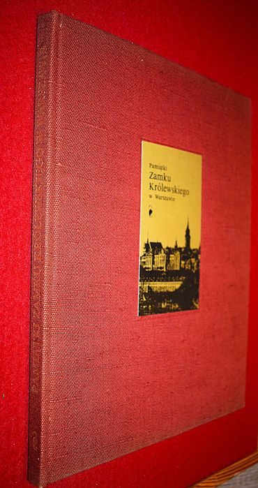 Zamek Królewski w Warszawie - Apele z 1971-74 ,trzy książki ,pocztówka