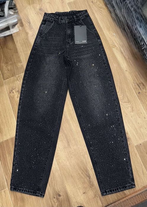 Стильні жіночі джинси теплі новинка 2025