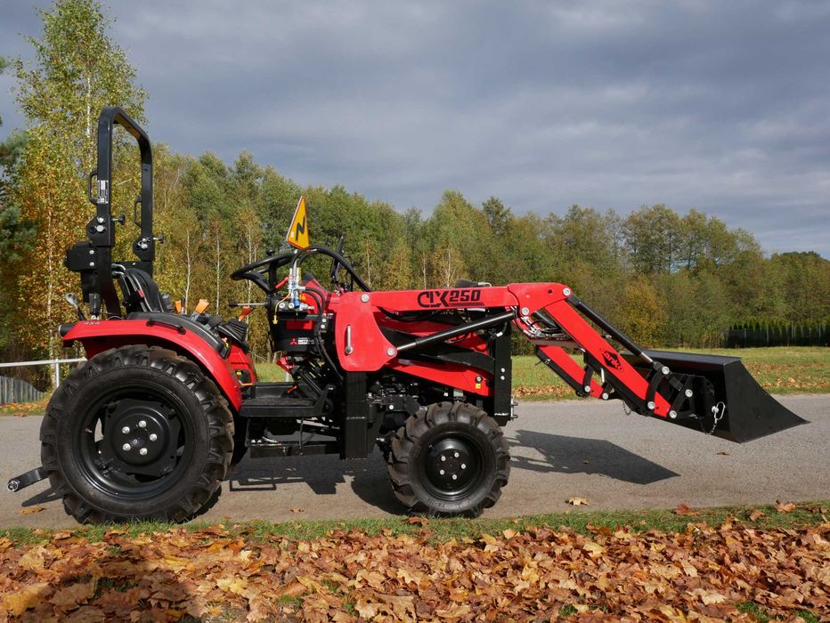 Ciągnik Traktor Komunalny Rolniczy Kompaktowy 25 KM  Mitsubishi 4X4