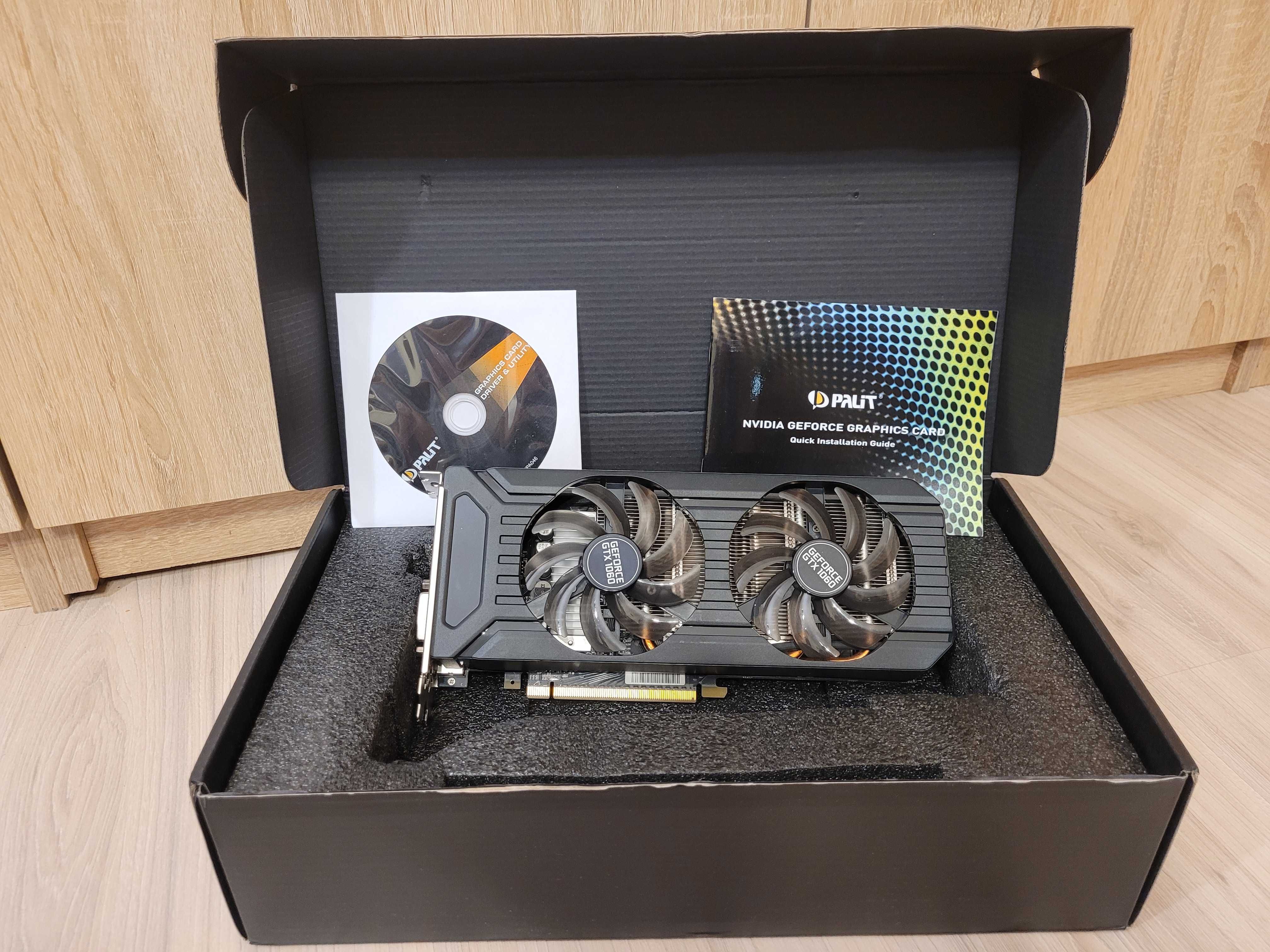 Karta graficzna Palit GeForce GTX 1060 6 GB DDR5