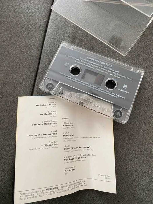 Lote 3 Cassetes - Compilações