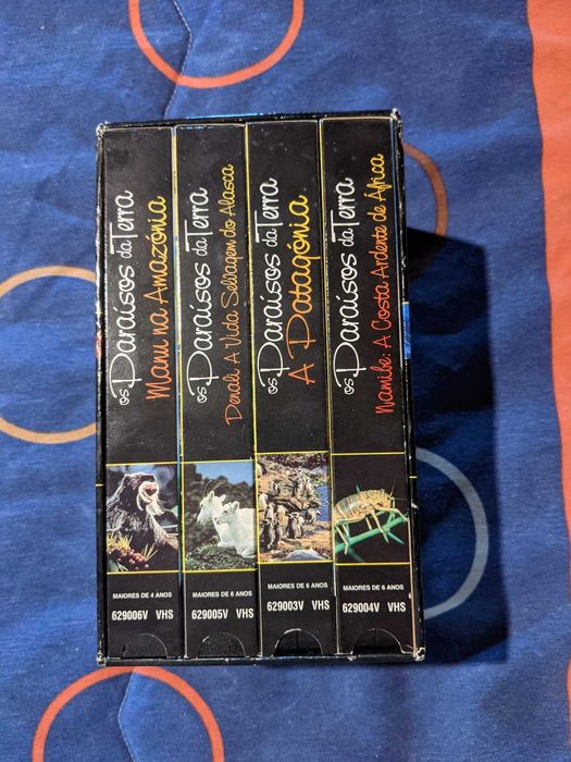 VHS Os Paraísos da Terra Selecções Readers Digest