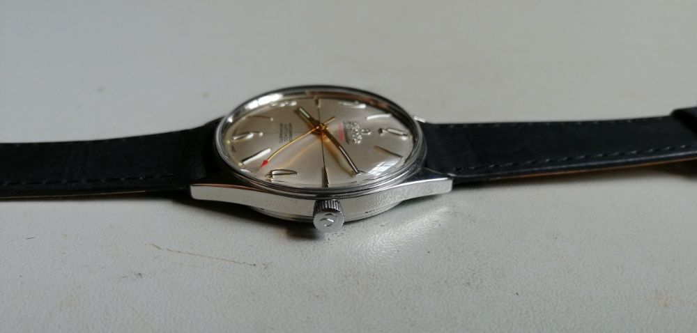 ATLANTIC worldmaster STALOWY zegarek 2