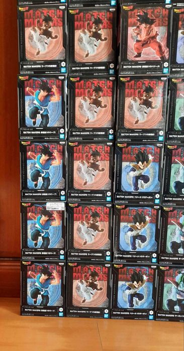 Várias figuras Dragon Ball Banpresto Bandai