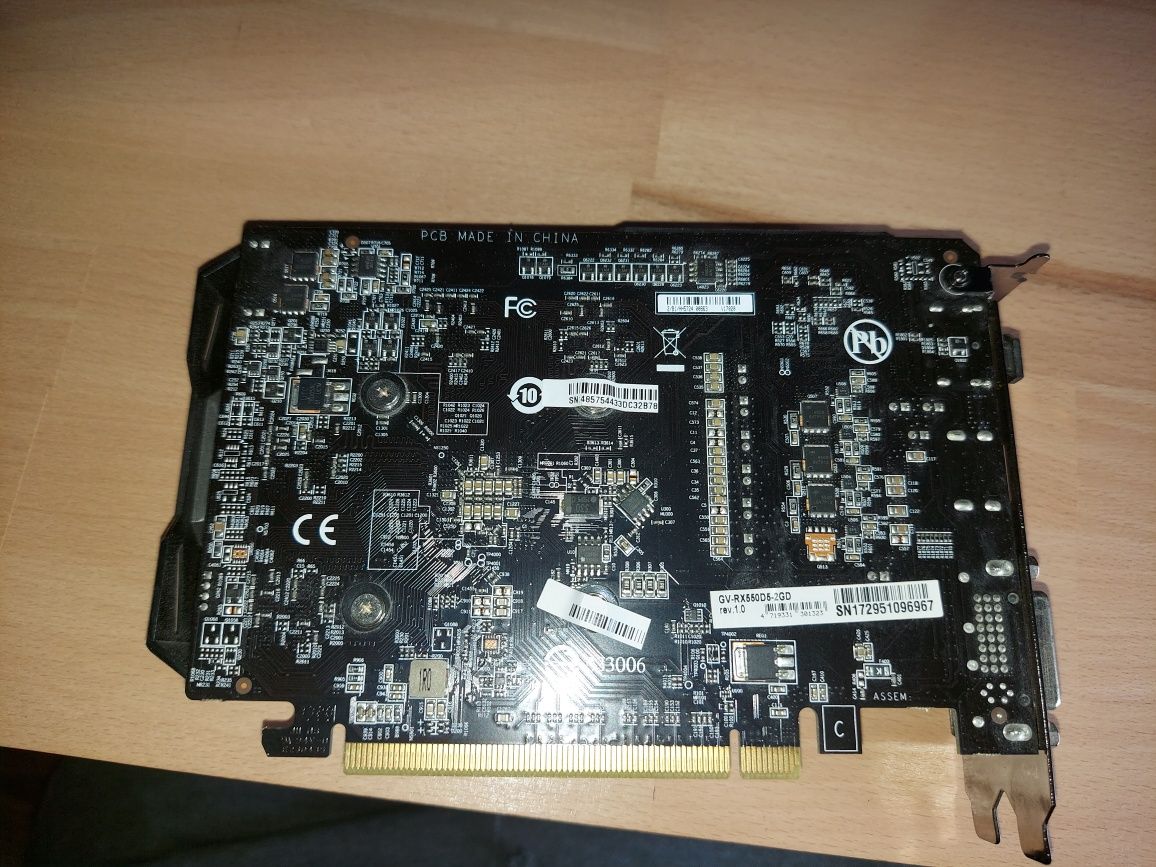 Karta graficzna Gigabyte Radeon RX550 2GB
