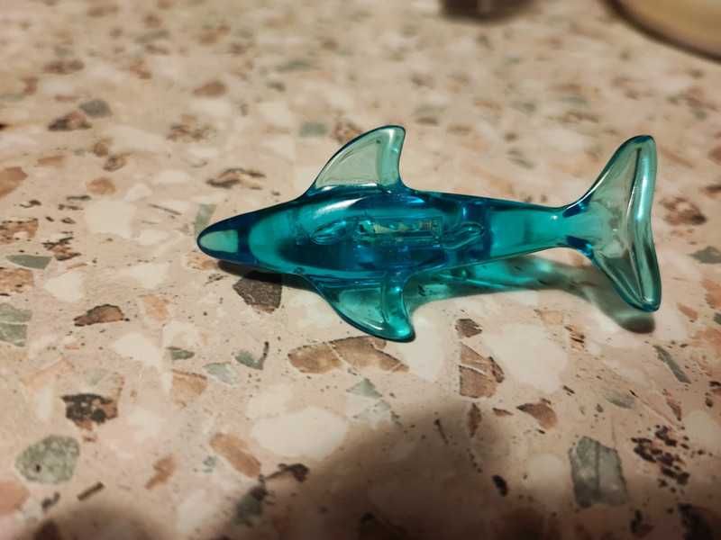 LEGO Scala przezroczysty niebieski delfin 1998 rok RARYTAS