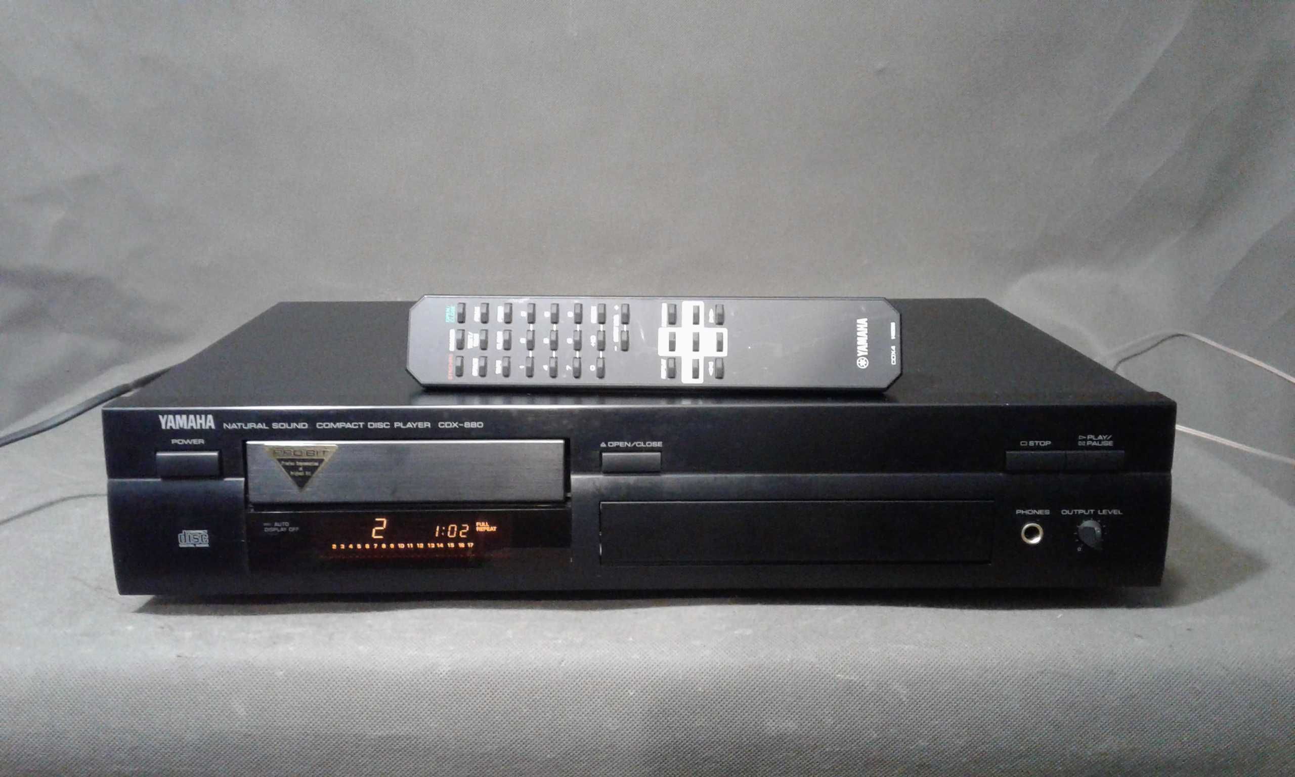 YAMAHA CDX-880, pilot, odtwarzacz cd
