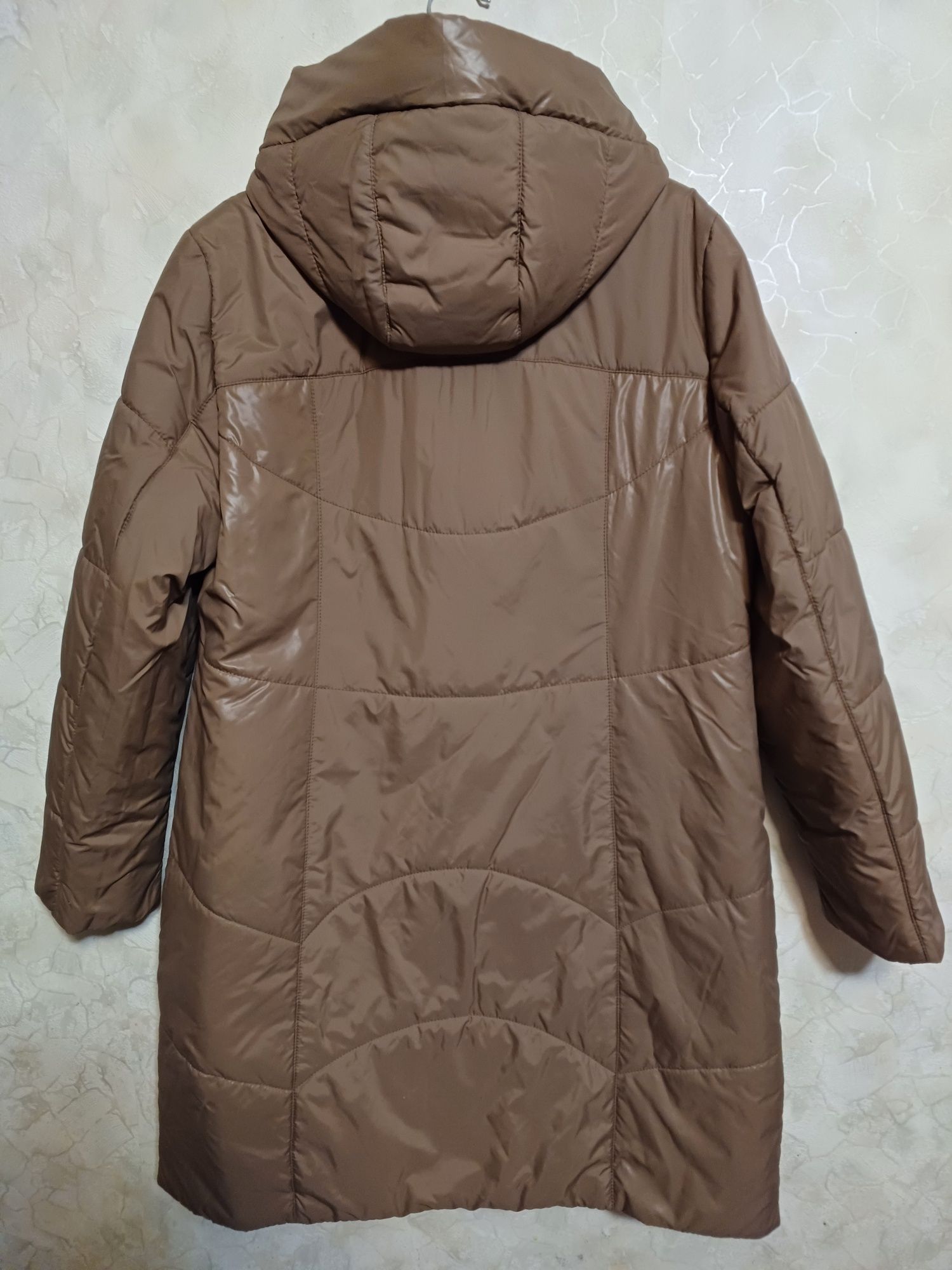 Демісезонне пальто 56р. 60р. демісезонна куртка великого розміру