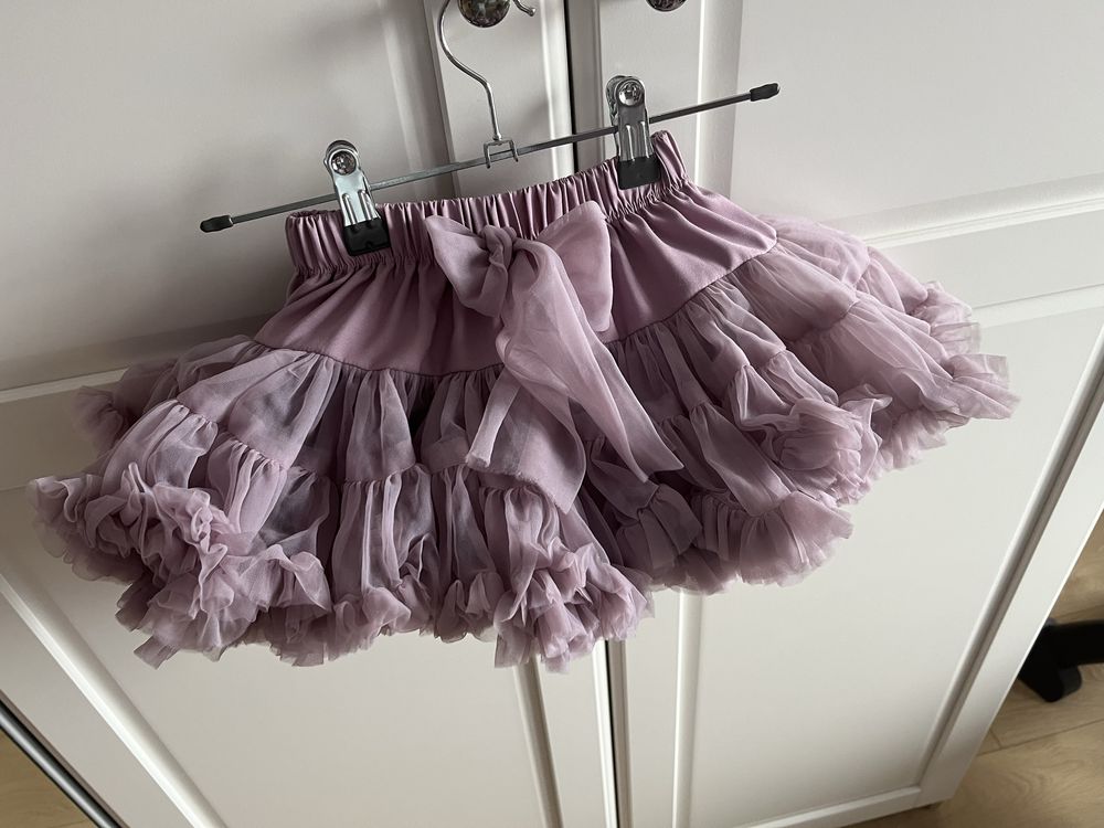Spodniczka pettiskirt 1-2 lata manufaktura falbanek wrzosowa