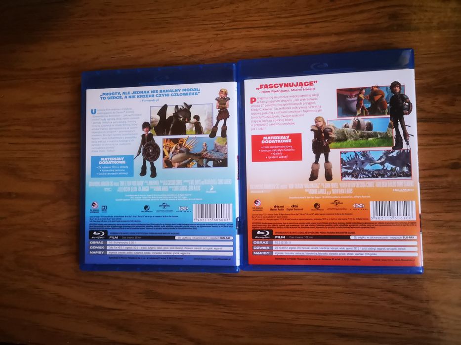 Jak Wytresować Smoka PL Blu-Ray