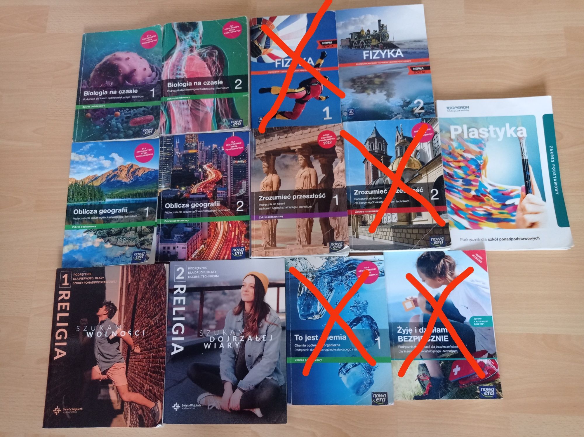 Podręczniki klasa 1 i 2 liceum i technikum