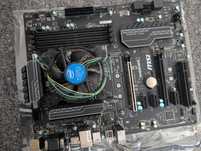 Zestaw: płyta MSI B250 PC MATE + Intel Core i3-7100 + chłodzenie