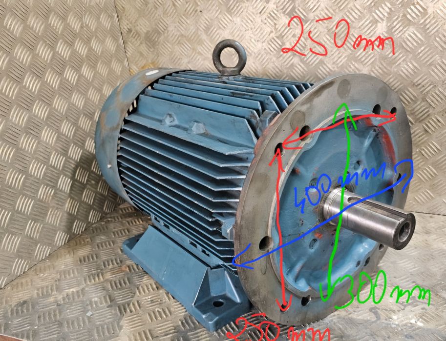 Silnik Bauer  30kW 2935 obr. Nowe łożyska