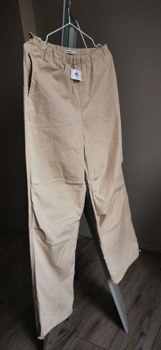 Бавовняні штани парашути вільного крою