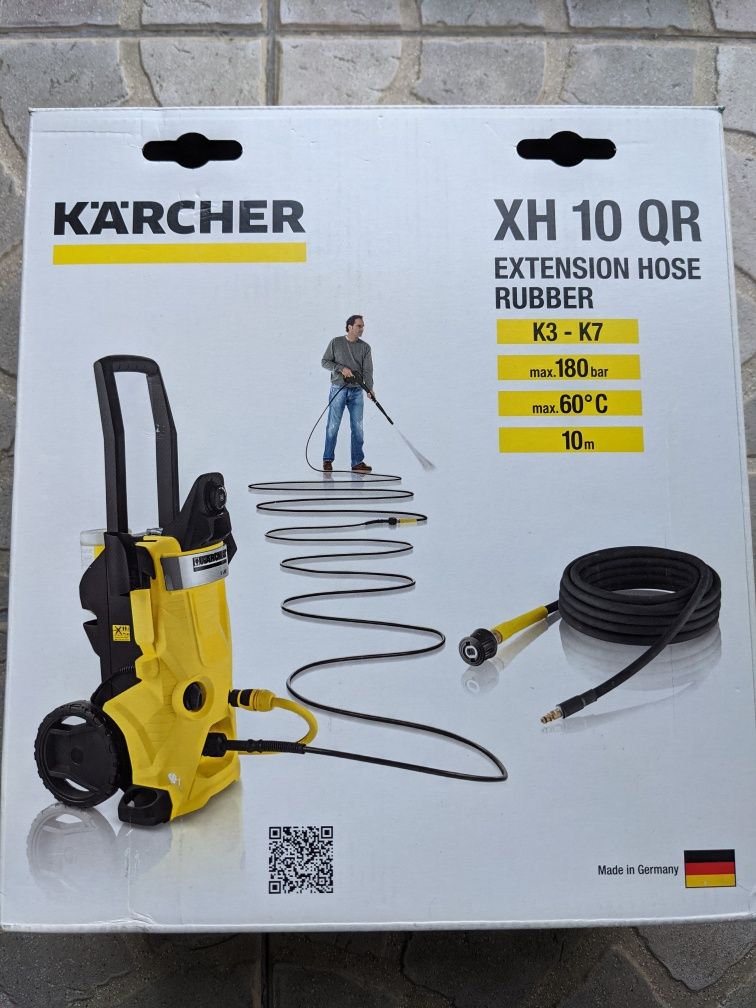 Karcher XH 10 QR wąż przedłużenie 10m do myjek K3-K7