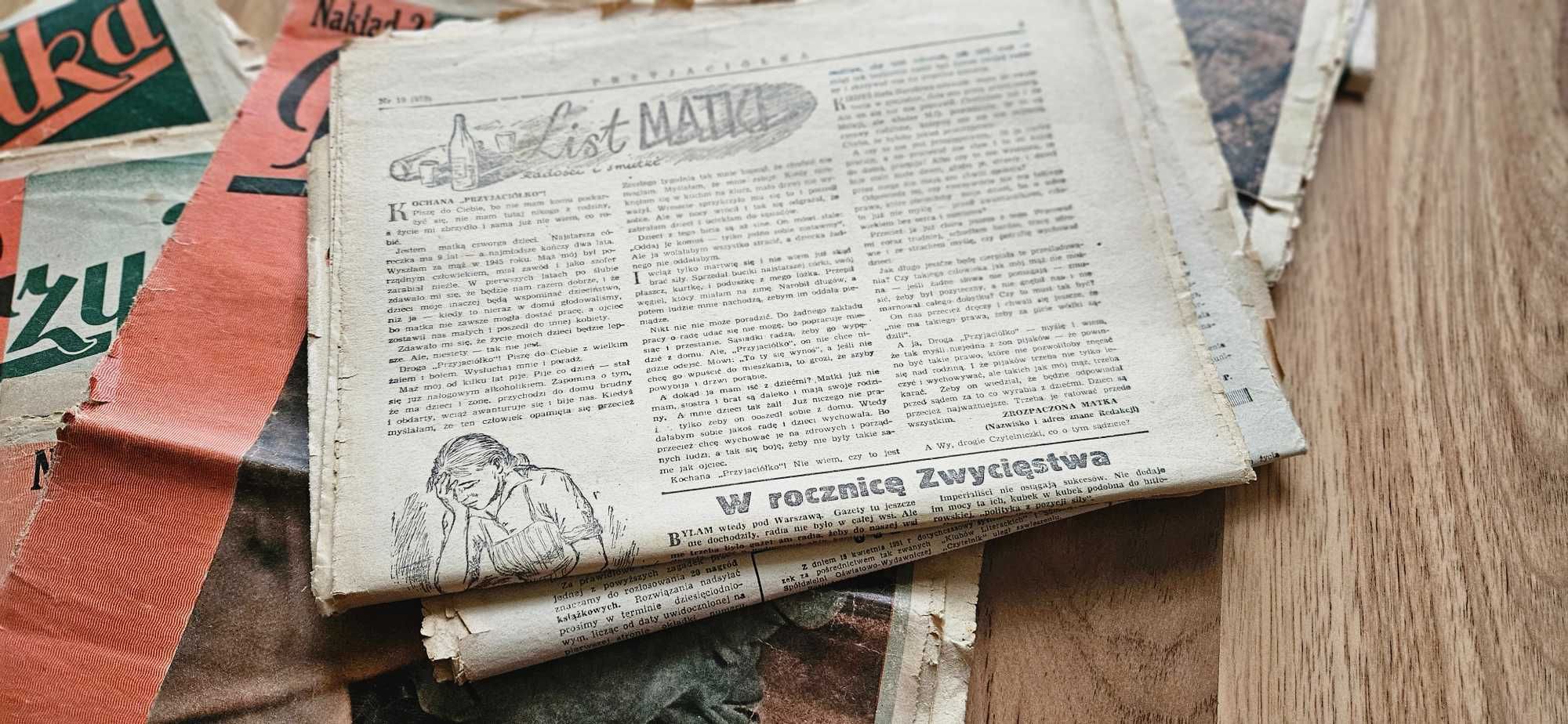 Czasopisma Przyjaciółka wyprzedaż