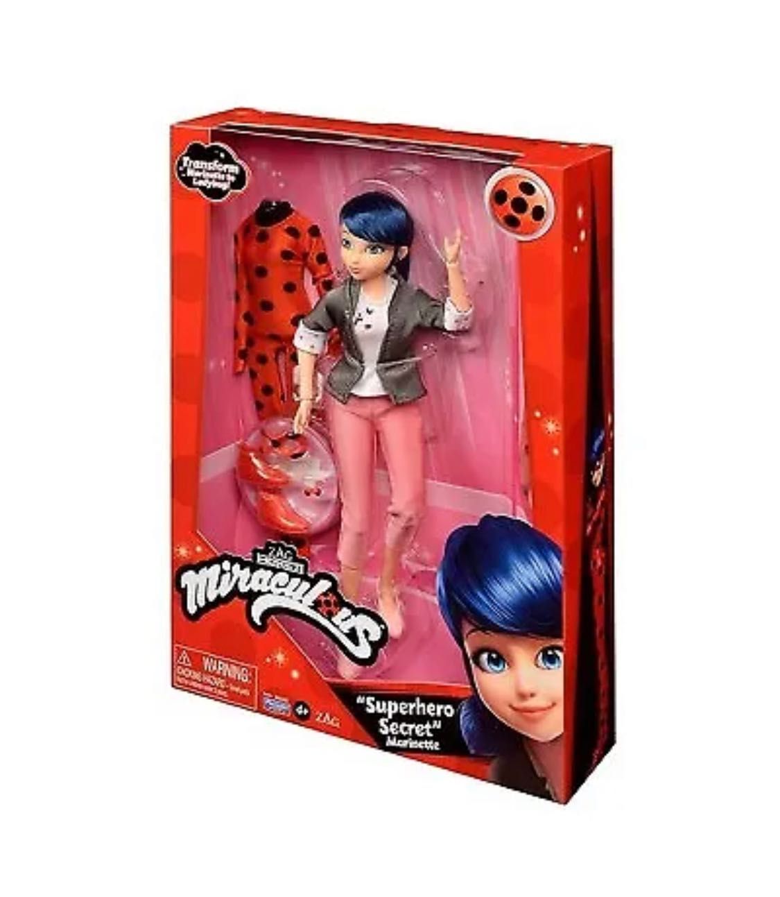 Лялька Леді Баг та Супер-Кіт Маринетт Miraculous Marinette Ladybug