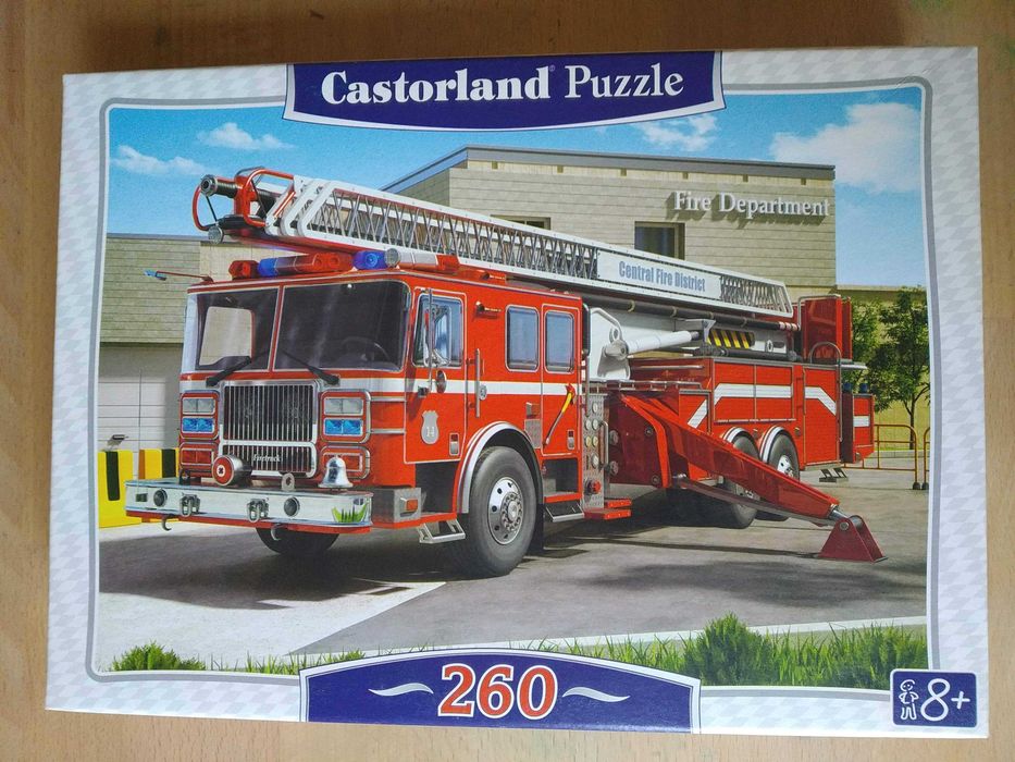 Пазлы Пожарная машина Castorland 260 элементов.