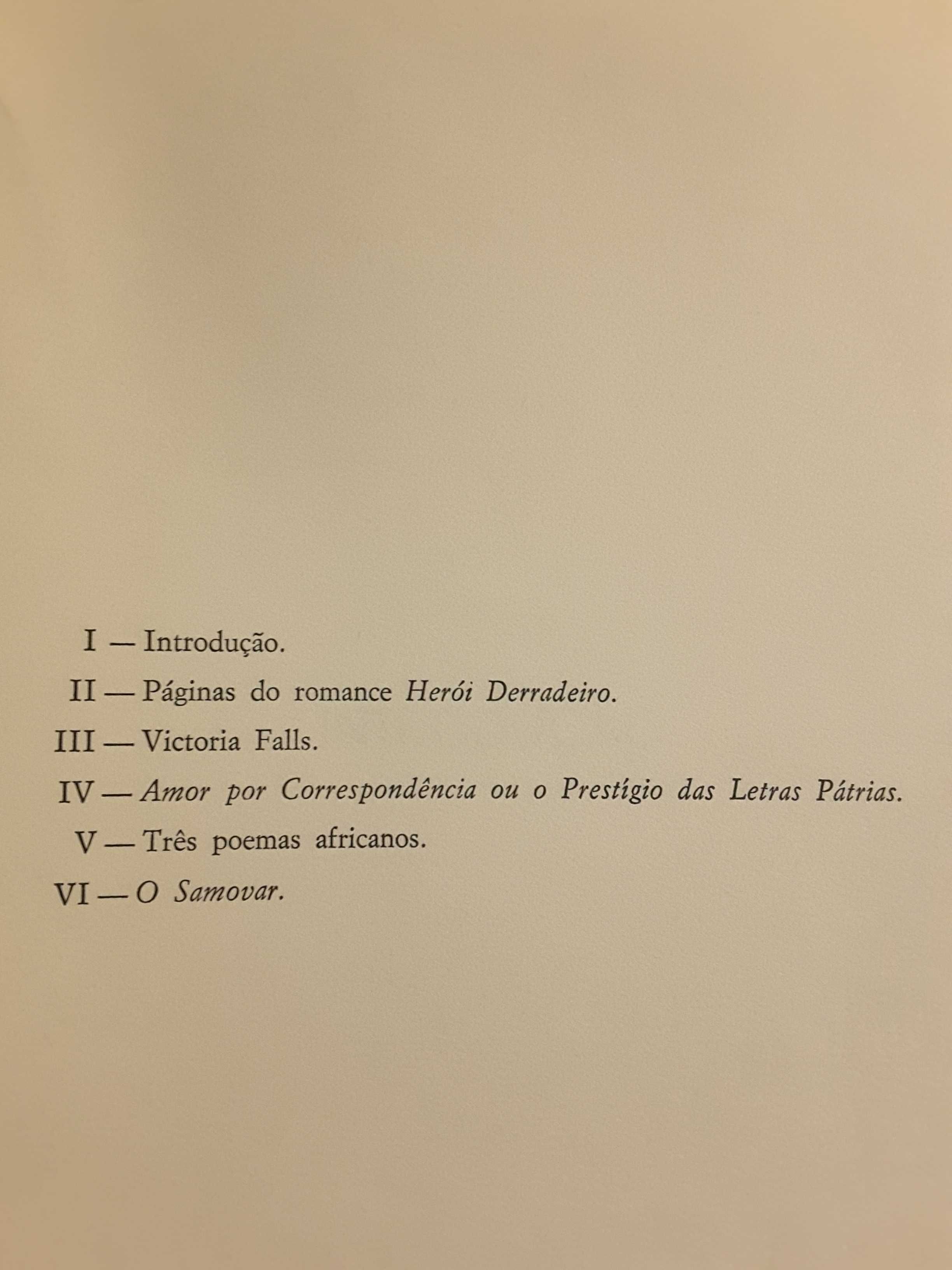 Lit. Ultramarina: Terra Quente-Era o Terceiro Dia-O Samovar-À Sombra