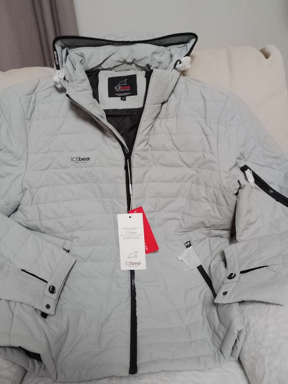 Куртка мужская ICEbear, р.50, осенняя, шикарная