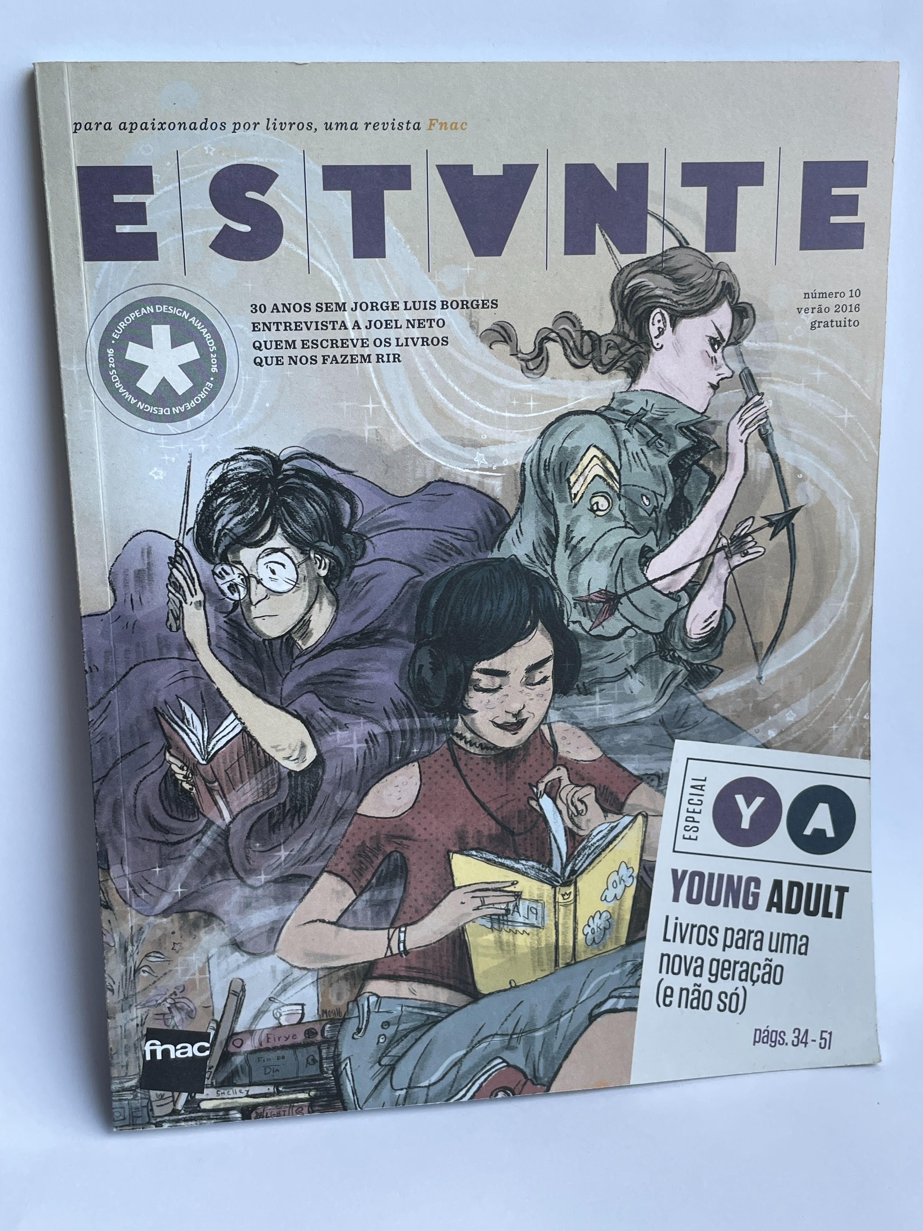 Revista Estante Fnac Especial Young Adult 2016