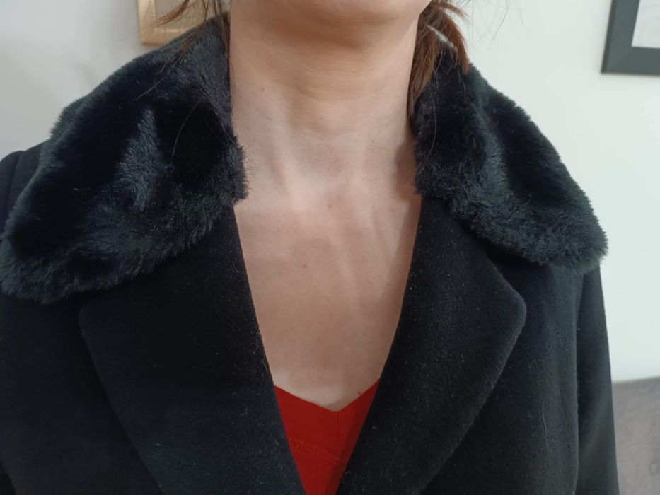 Płaszcz Pabia 70% wełna owcza 10% kaszmir